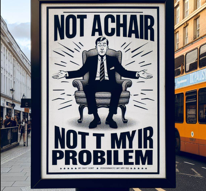 Not my chair not my problem